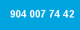 904 007 74 42